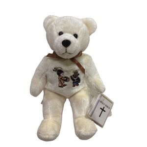 HolyBears Celebration Series Concordia The Thanksgiving Bear White Plush Vintage